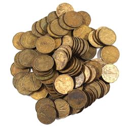 *Estate Lot of 1943 Canada Tombac 5-cent. You will receive 100 coins in this Collection.