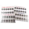 Image 1 : Group Lot of Canada 12-coin 25-cents Commemorative Sets in Plastic Sleeves. You will receive 1867-19