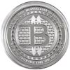 Image 1 : Anonymous Mint 1oz Bitcoin Value Conversion .999 Fine Silver Proof Round in Capsule with COA. One si