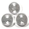 Image 1 : 2016-2018 Canada 1oz Predator Series .9999 Fine Silver Coin in Capsules - 2016 Cougar, 2017 Lynx & 2