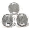 Image 2 : 2016-2018 Canada 1oz Predator Series .9999 Fine Silver Coin in Capsules - 2016 Cougar, 2017 Lynx & 2