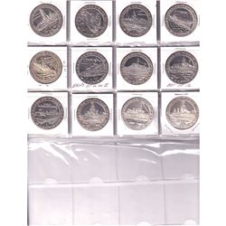 Set 1993 Gibraltar Warships of World War II 1 Crown Coins. You will receive H.N.L.M.S. Isaac Sweers,