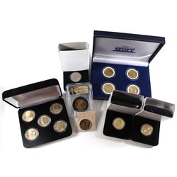 Estate Lot of USA Coins and Sets. You will receive 1981 Susan B. Anthon Dollar, 2000-P First Year Sa