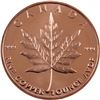 Image 1 : * 20x 1oz .999 Fine Copper Rounds in Tube - 10x Nativity & 10x Maple Leaf. 20pcs (TAX Exempt)