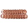 Image 3 : * 20x 1oz .999 Fine Copper Rounds in Tube - 10x Nativity & 10x Maple Leaf. 20pcs (TAX Exempt)