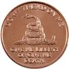 Image 1 : *20x 1oz .999 Fine Copper Rounds in Tube - 10x USS Constitution Ship & 10x Don't Tread On Me. 20pcs 