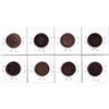 Image 2 : Group Lot: 8 x Canada Large 1-cents 1876H VF-EF, 1881H Fine, 1882H VF-EF, 1886 Obv.2 Fine, 1888 Fine