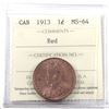 Image 1 : 1-cent 1913 ICCS Certified MS-64 RED