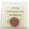 Image 2 : 1-cent 1964 Hanging 4 ICCS Certified MS-65 RED. Very Scarce in this grade point!