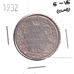 50-cents 1932 G-VG condition.