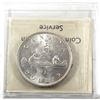 Image 2 : Silver $1 1937 ICCS Certified MS-64. Attractive Blast white Mint bloom!