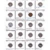 Image 2 : Errors: Mixed Lot of 40 x Minor Errors Canada 5cts dated 1937 to 1958. Please view image for details