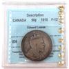 Image 1 : 1910 Edwardian Leaves 50-cents CCCS Certified F-12