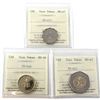 Image 1 : Test Token Canada ICCS Certified: TT-C15 MS-67, TT-C16 MS-66 & TT-C17 MS67. 3pcs