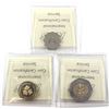 Image 2 : Test Token Canada ICCS Certified: TT-C15 MS-67, TT-C16 MS-66 & TT-C17 MS67. 3pcs