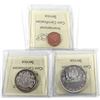 Image 2 : 2003 Coronation 1-cent PF-68 UHC, 2003 Silver Coronation 50-cents PF-67 UHC & 2003 Coronation Silver