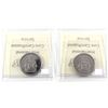 Image 2 : 2004P NBU (mint set issue only) & 2006P Canada 50-cents ICCS Certified MS-66. 2pcs