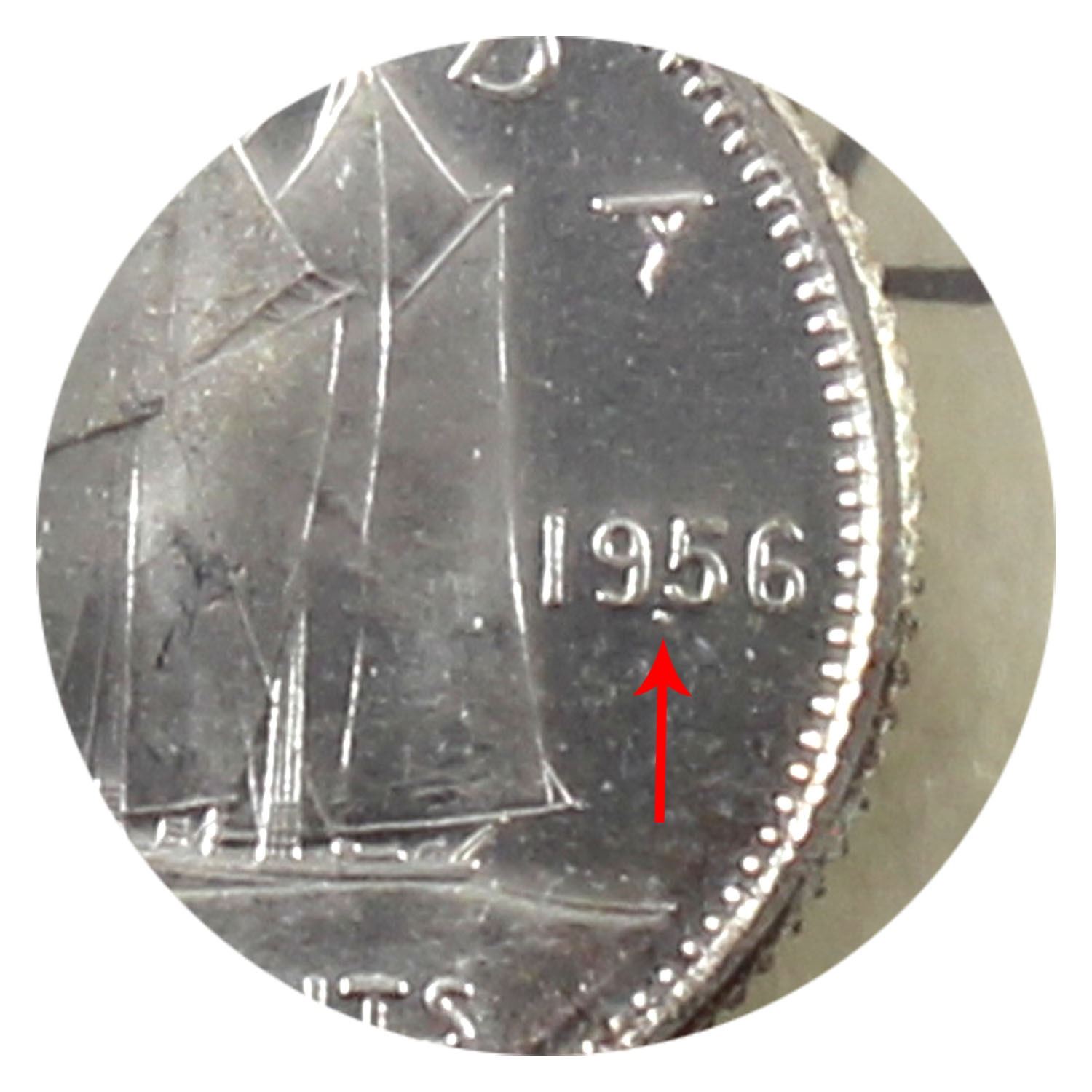 1956 Dot Canada 10cents ICCS Certified MS65