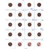 Image 3 : Estate Lot of Canada 1-cent, 5-cents & 10-cents coins in Circulated to BU: 103 x 1-cents ranging 195