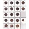 Image 1 : Mixed Page of 18x Maritime 1-cents dated between 1861-1941. 18pcs