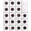 Image 1 : Mixed Page of 18x Canada Large Cents dated between 1859-1899. 18pcs