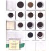 Image 2 : Mixed Estate Lot of Copper Bank Tokens 1800's. 14pcs. Good mixture. Please view the image for detail