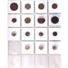 Image 2 : Mixed Page of 15 x Gold, Silver and World coins, some with Errors. Please view image for details.