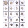 Image 1 : Mixed Page of 20x Assorted Canada Silver & non-Silver coins dated between 1940-1967. Please view ima