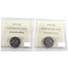 Image 2 : 2005P 5-cents ICCS MS-66 & 2006P 5-cents ICCS MS-65. 2pcs