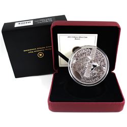 2013 Canada $50 The Beaver 5oz Fine Silver Coin (TAX Exempt). Issued by the Royal Canadian Mint