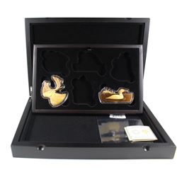 *2020 Canada $50 Real Shapes Gold Plated Fine Silver - Moose & Loon in the Subscription Set Case (TA