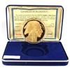 Image 1 : 2010 USA $50 Buffalo Tribute Proof Gold Plated 4oz .999 Fine Silver Coin Encapsulated in Original Bl