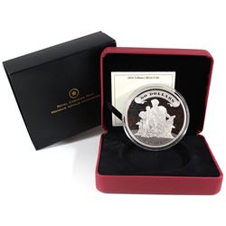 2010 Canada $50 75th Anniversary of the First Bank Notes 5oz Fine Silver Coin (TAX Exempt). Issued b