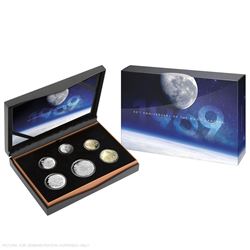 2019 Australia 50th Anniversary of the Moon Landing Commemorative 6-coin Proof Set.