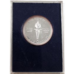 1973 Republic of Minerva 35 Minerva Dollars 24 Gram .999 Fine