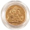 Image 1 : 1981 Great Britain Gold Proof Sovereign in Original Brown Royal Mint Display with COA. Contains 0.23