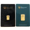 Image 1 : Perth Mint Australia 1 Gram & 5 Gram .9999 Fine Gold Bars in Hard Plastic Holders. 2pcs (TAX Exempt)