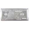 Image 1 : 2012 USA $100 1oz .999 Fine Silver Proof Banknote Design in Capsule with COA in The Washington Mint 