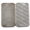 Image 2 : 1oz Johnson Matthey .999 Fine Silver Bars - Scarcer Blank Back & Regular Back. 2pcs (TAX Exempt)