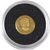Image 2 : 2013 Canada 25-cents Hummingbird 0.5g .9999 Fine Gold Coin in Capsule (TAX Exempt). Issued by the Ro