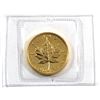 Image 1 : 1989 Canada 1/4oz .9999 Fine Gold Maple Leaf in Sealed Mint Plastic (TAX Exempt).