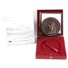 Image 2 : 2017 Canadian Heritage Mint 1867 Confederation Bronze Medal Restrike Antique Finish Bronze Medal. Li