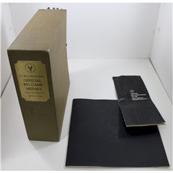 *East African Wild Life Society Official Big Game Medals Struck by the Franklin Mint, Solid Bronze E