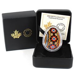 2020 Canada $20 Traditional Pysanka Fine Silver Coin (TAX Exempt)