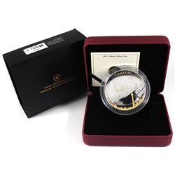 2011 Canada $25 Toronto City Map 2oz Gold Plated Fine Silver Coin (capsule lightly scratched). TAX E