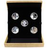 Image 1 : 2013 Niue $2 Mythologies of the World - Story of Osiris Fine Silver 5-coin Set Issued by PAMP. You w