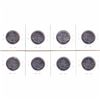 Image 1 : 8x Royal Canadian Mint Tokens, all 'Bubble Maple Leaf' Design. 8pcs