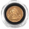 Image 1 : 1979 Great Britain Proof Gold Sovereign Encapsulated in Original Blue Royal Mint Holder. Contains 0.