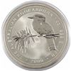 Image 1 : 2000 Australia $5 1oz Kookaburra Fine Silver Coin in Capsule (light toning spot & light scratch). Lo