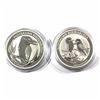 Image 1 : 2012 & 2013 Australia $5 1oz Kookaburra Fine Silver Coins in Capsules. 2pcs (TAX Exempt)